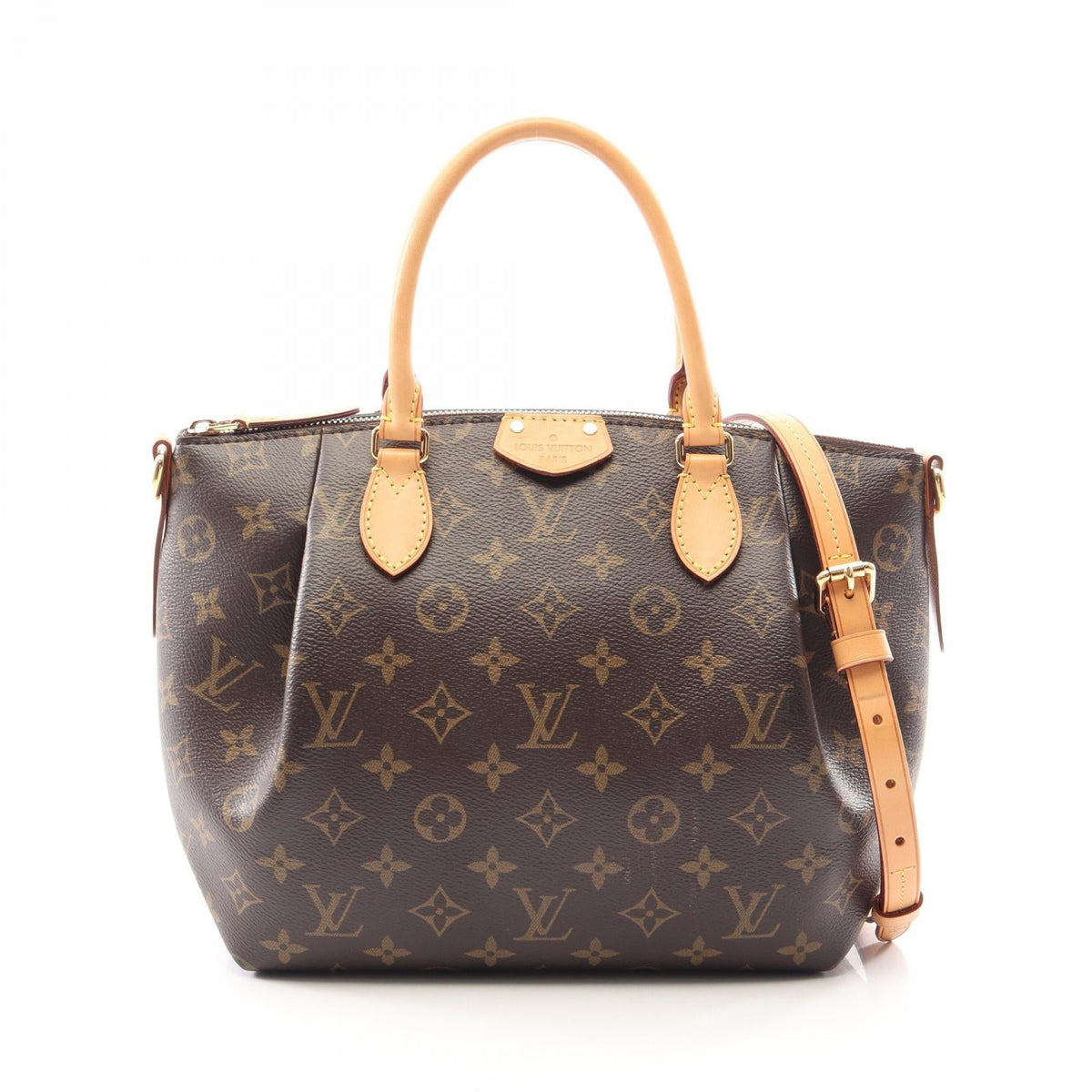 Preloved LOUIS VUITTON Turenne PM Monogram 2WAY Brown Handbag M48813 2101219883380