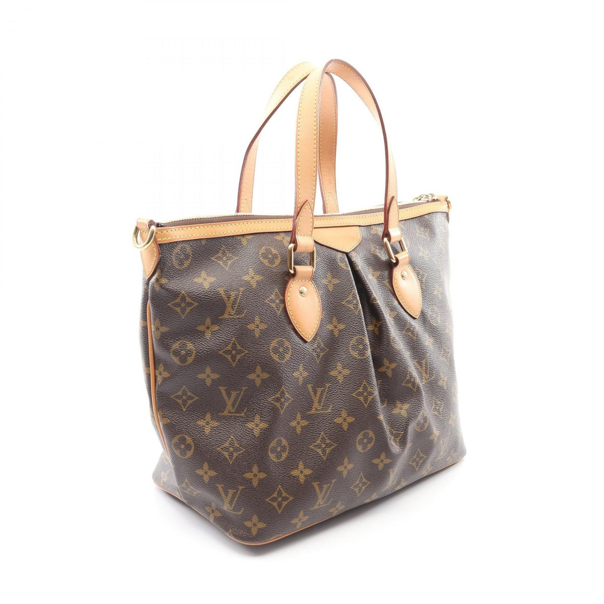 Preloved LOUIS VUITTON Palermo PM Brown Handbag M40145 2101219574110