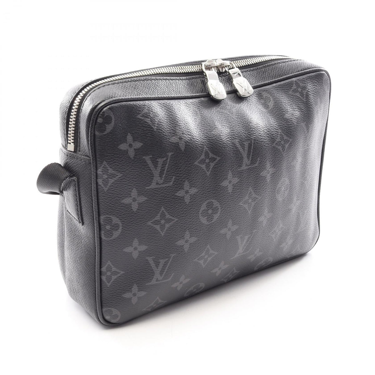 Preloved LOUIS VUITTON Outdoor Messenger PM Taigarama Black Black Shoulder Bag M30233 2101220298593