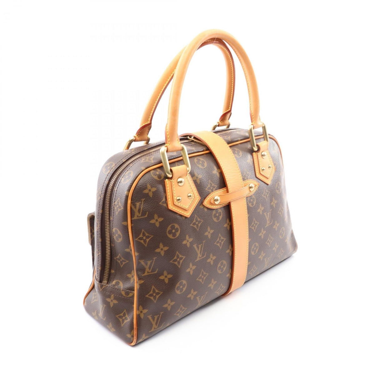 Preloved LOUIS VUITTON Manhattan GM Monogram Brown Handbag M40025 2101220263911