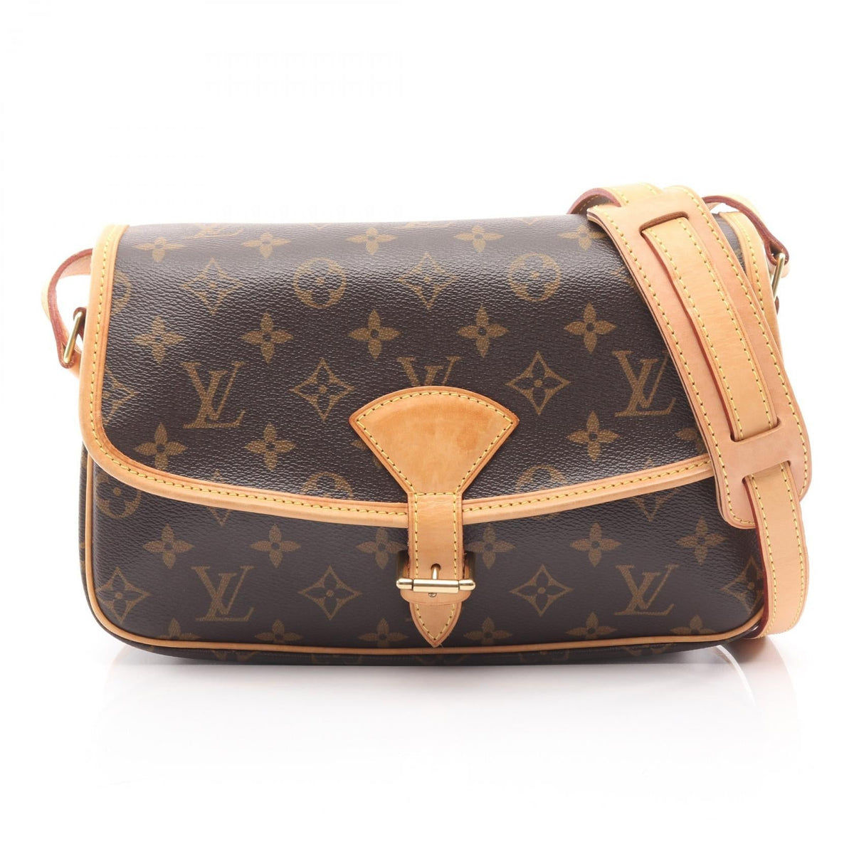 Preloved LOUIS VUITTON Sologne Monogram Brown Shoulder Bag M42250 2101219357478
