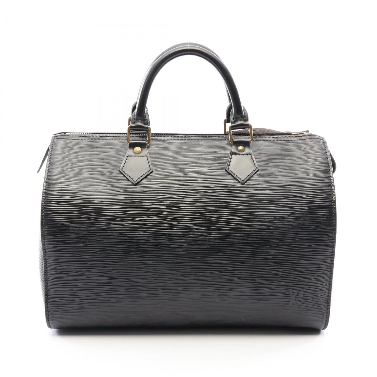 Preloved LOUIS VUITTON Speedy 30 Epi Black Black Handbag M59022 2120300063890