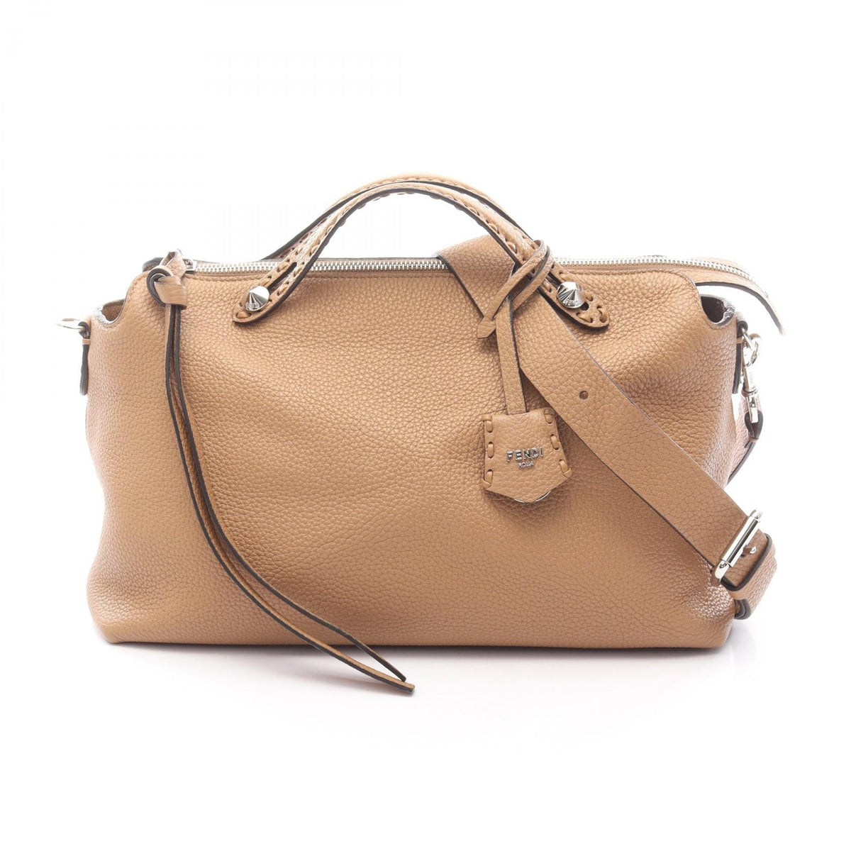 Preloved FENDI By the Way Selleria Large Handbag Brown leather 8BL156ASU2F0EMR 2104102479042