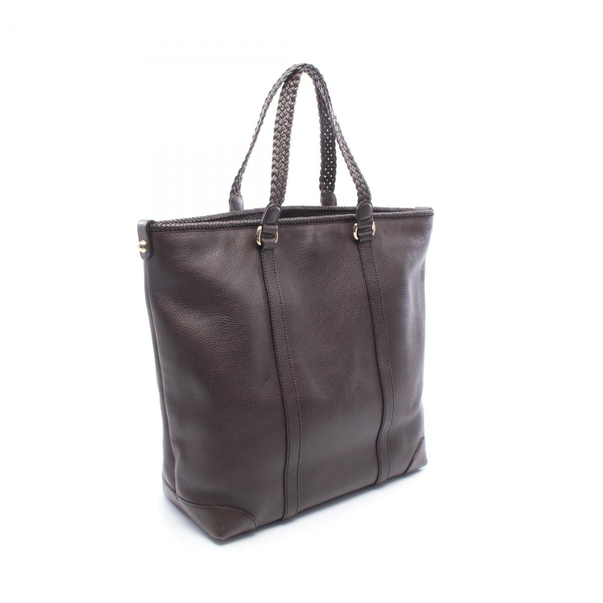 Preloved GUCCI Marrakech Tote Bag Brown leather 336660 2101220285753