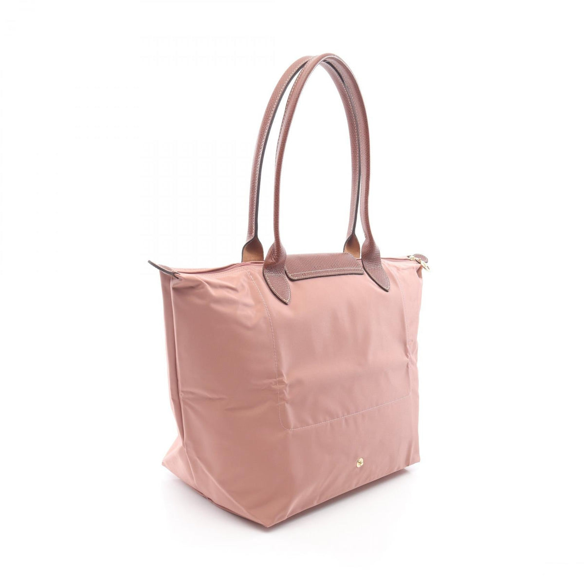Preloved Longchamp Le Pliage Original L Tote Bag Pink/Brown canvas×leather L1899089P96 2101220294908