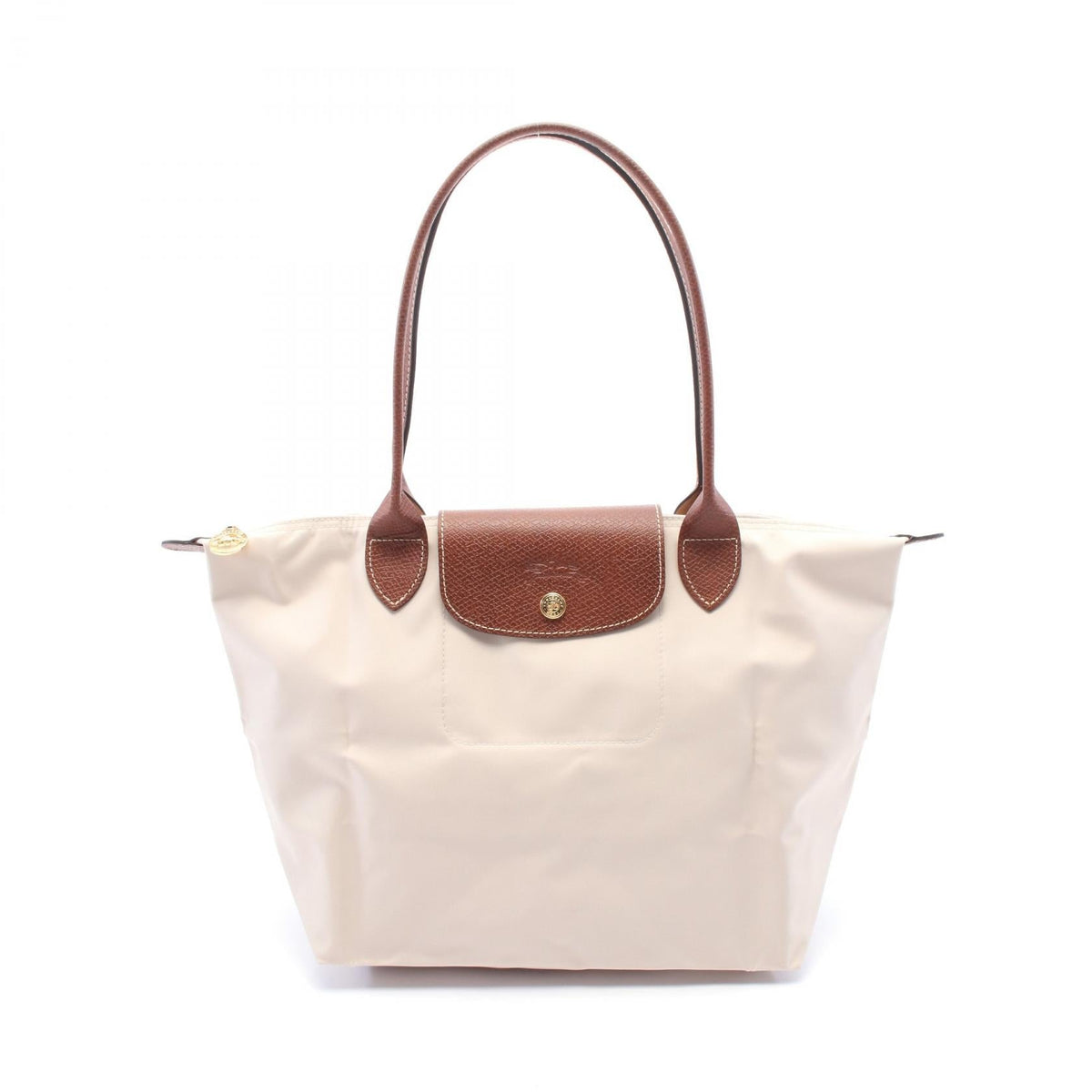 Preloved Longchamp Le Pliage Original L Tote Bag Beige/Brown canvas×leather L1899089P71 2101220294878