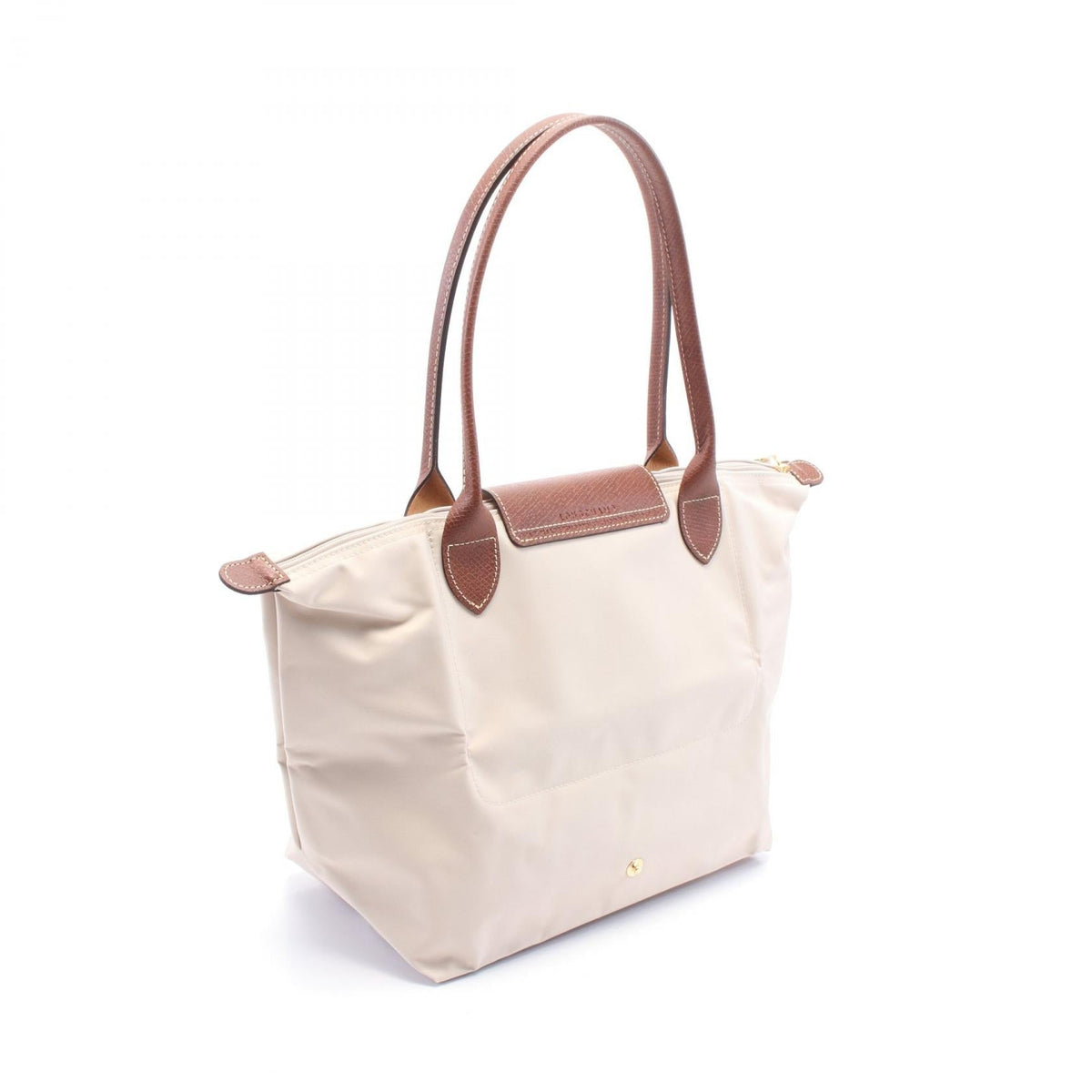 Preloved Longchamp Le Pliage Original L Tote Bag Beige/Brown canvas×leather L1899089P71 2101220294878