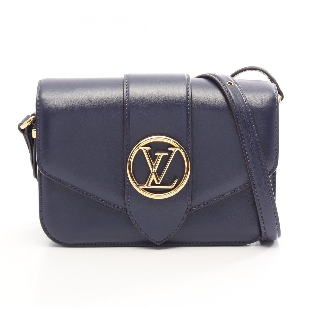 Preloved LOUIS VUITTON LV PONT 9 LV Pont Neuf Blue nuit Navy Shoulder Bag M56454 2107400263290