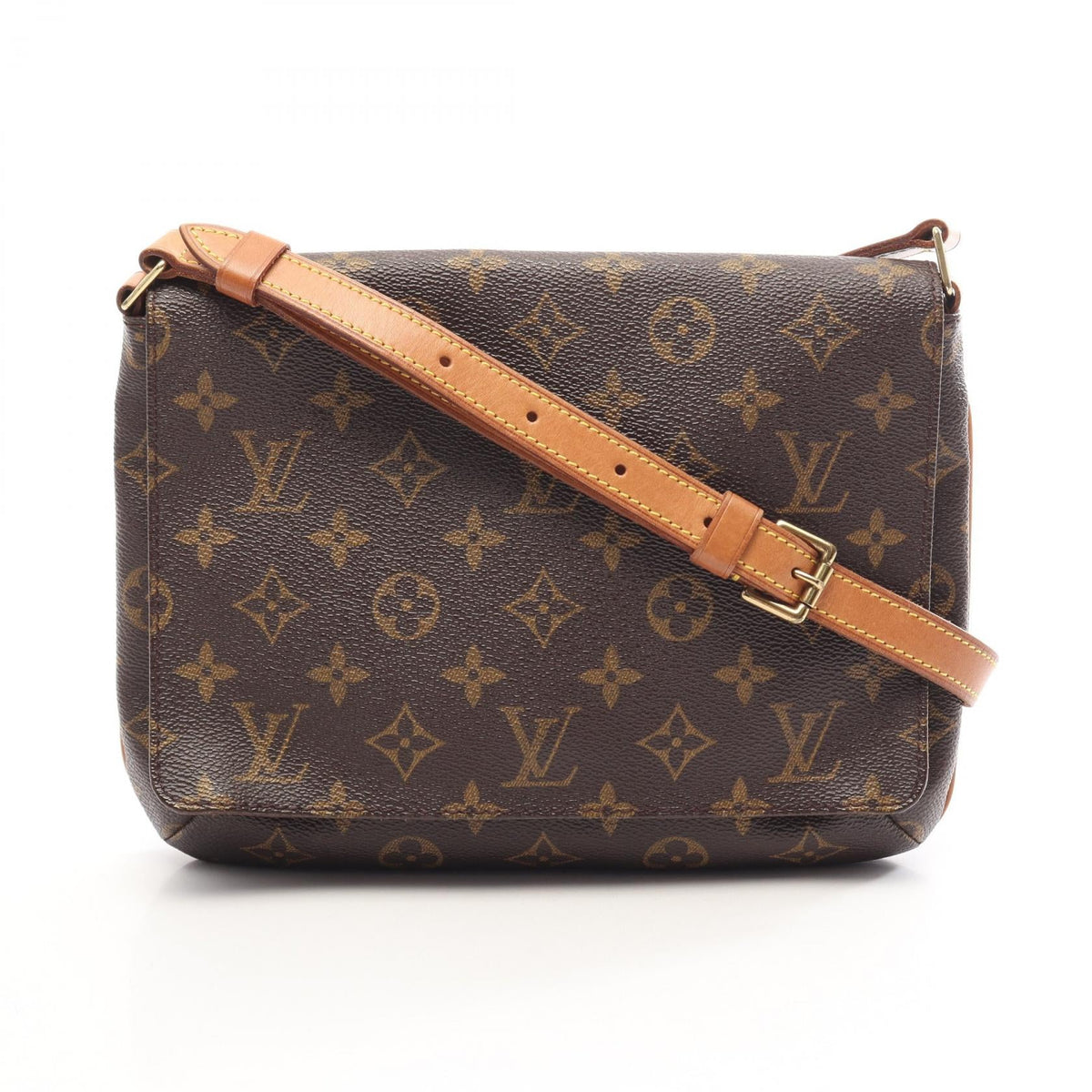 Preloved LOUIS VUITTON Musette Tango Short Strap Monogram Brown Shoulder Bag M51257 2120800036530