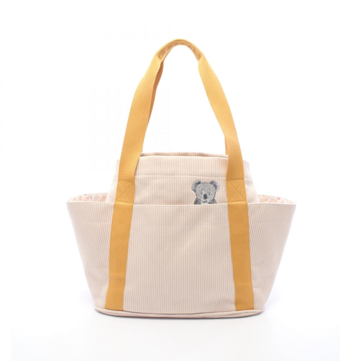 Preloved HERMES Mother's bag PasPas Koala Tote BagBeige Beige Beige canvas 2101220256913