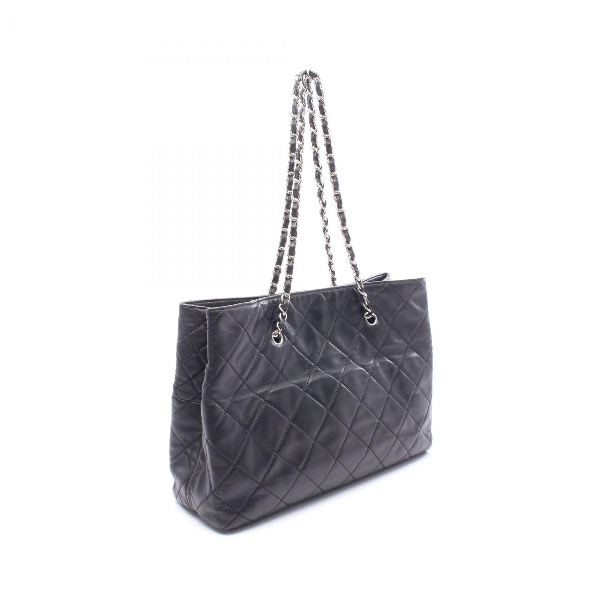 Preloved CHANEL Black Matelasse Lambskin (sheep leather) 2121400022541
