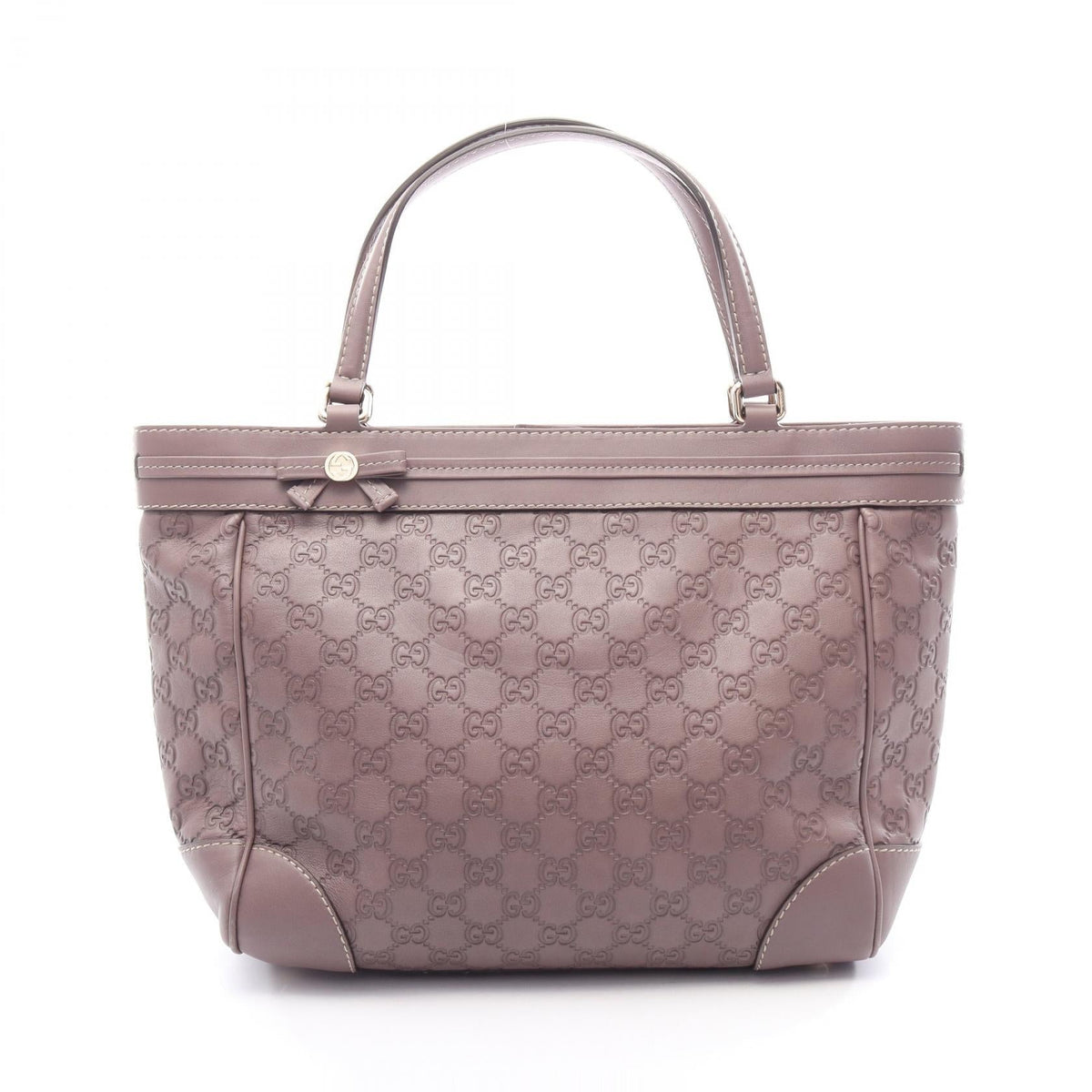 Preloved GUCCI Mayfair Gucci Shima Tote Bag Purple leather 257061 2101220285418