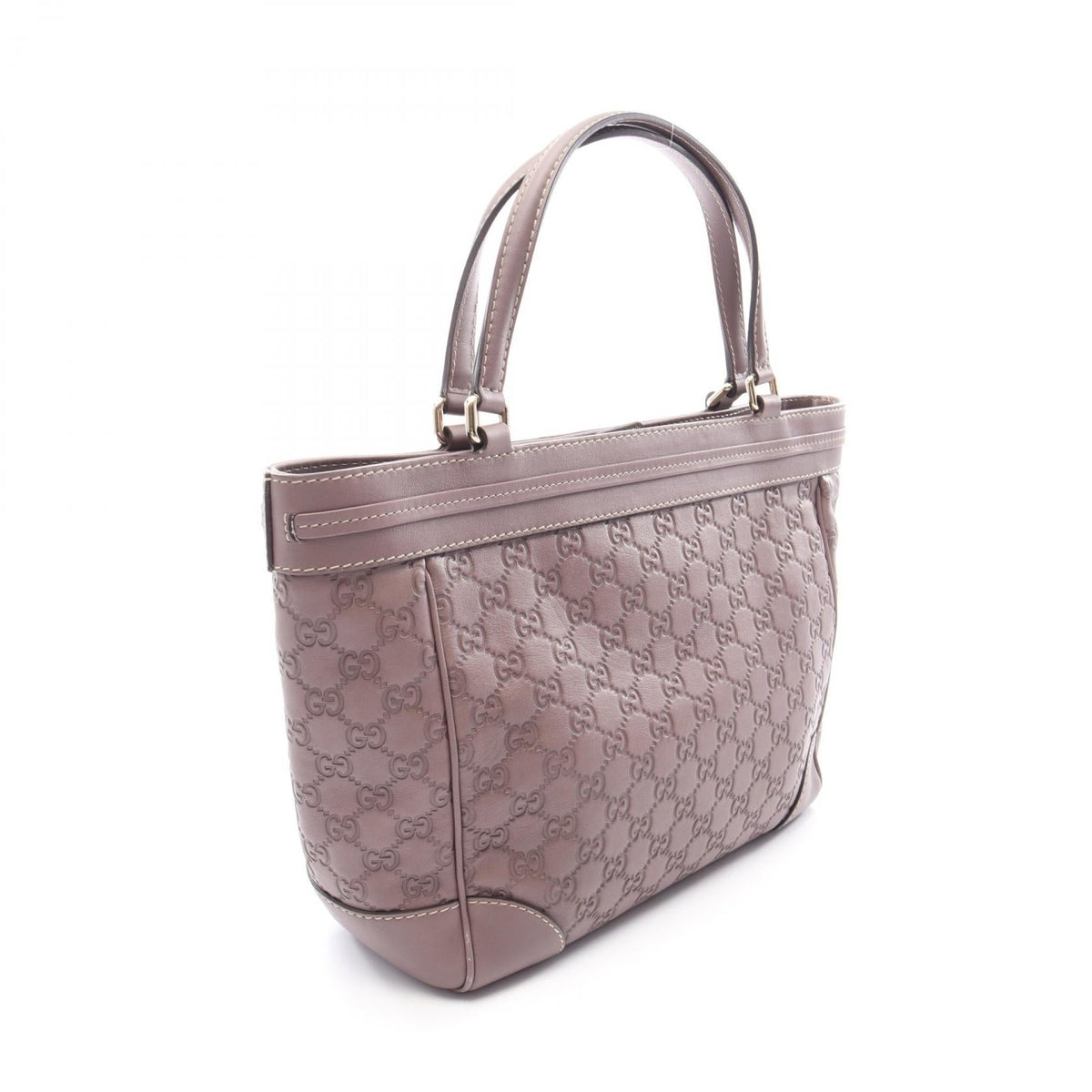 Preloved GUCCI Mayfair Gucci Shima Tote Bag Purple leather 257061 2101220285418