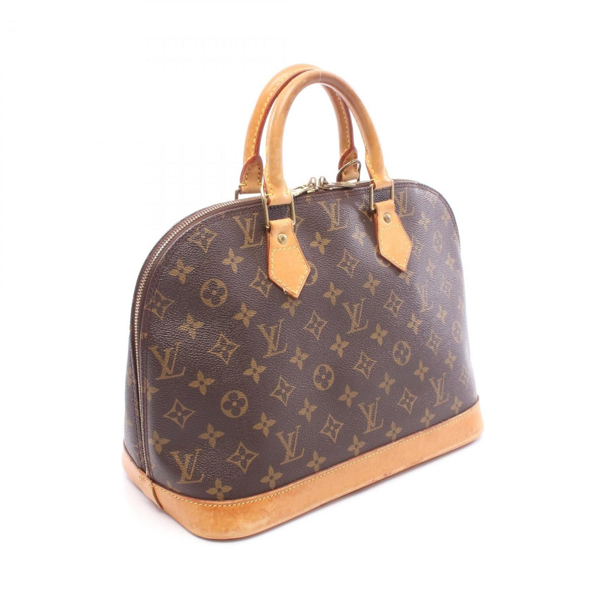 Preloved LOUIS VUITTON Alma PM Monogram Brown Handbag M51130 2101220288266