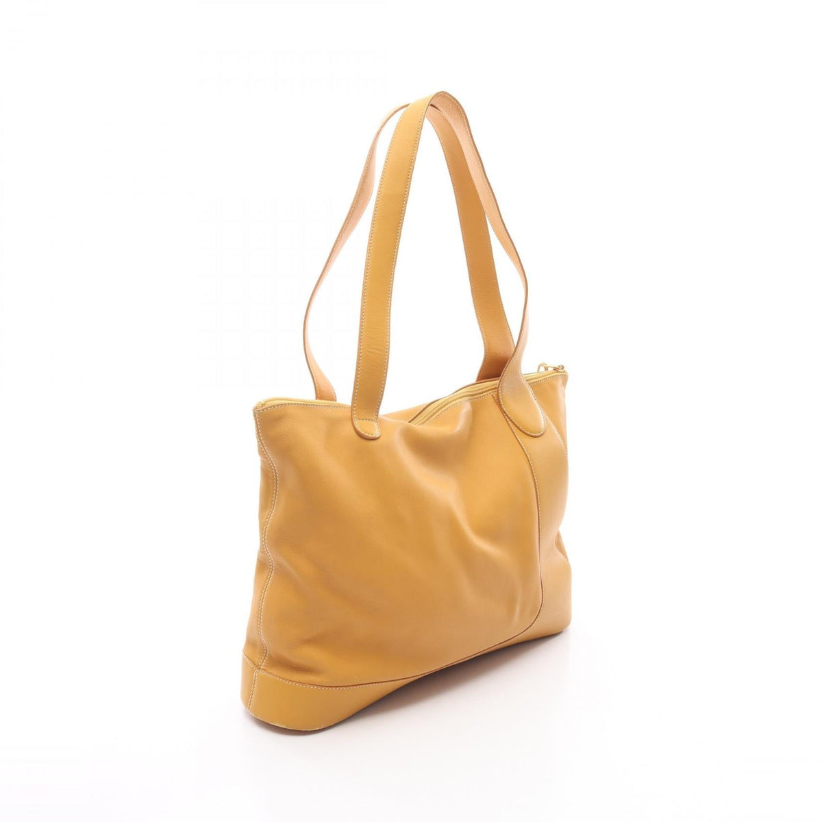 Preloved LOEWE Tote Bag Yellow leather 2101219567129