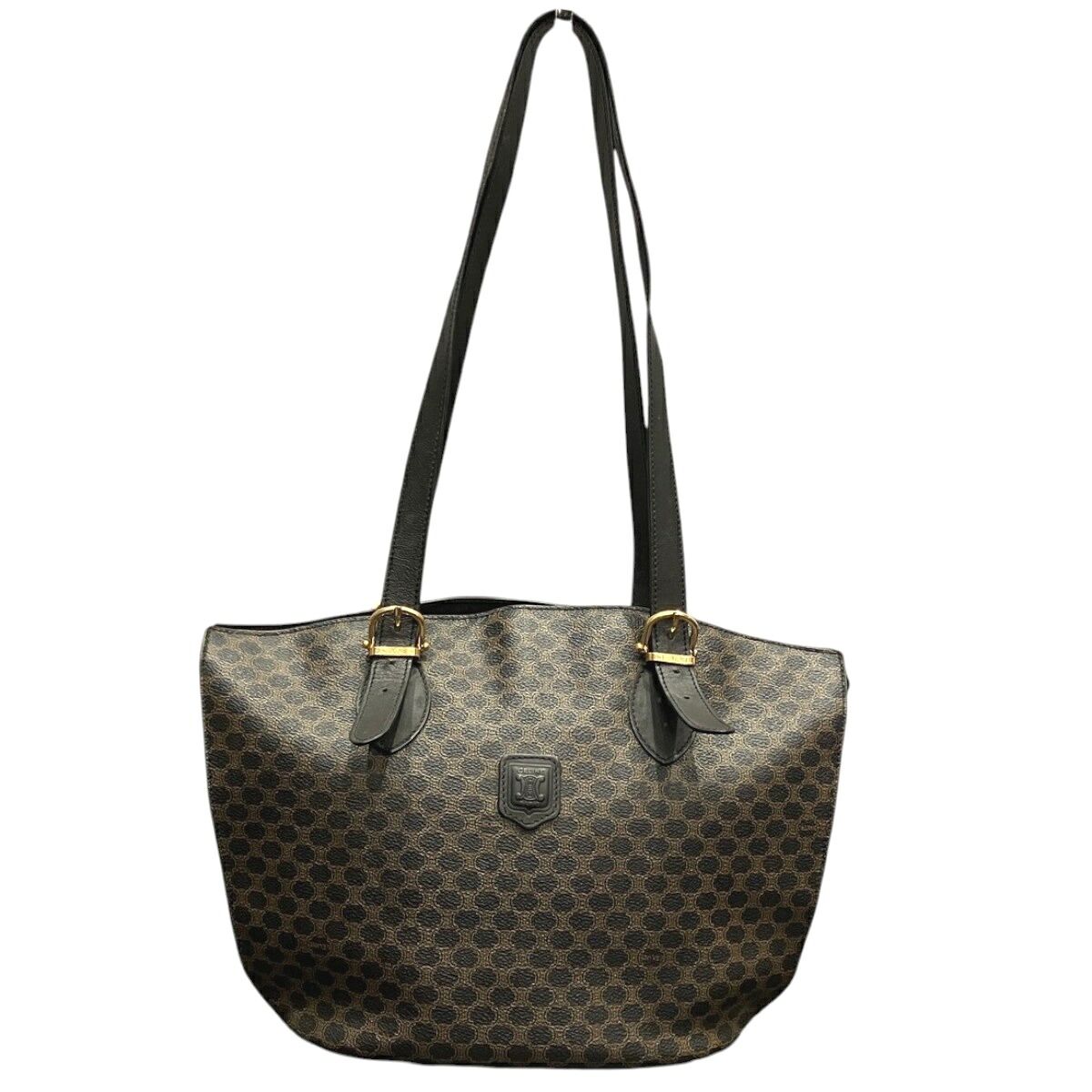 Celine Macadam PVC Leather Shoulder Bag