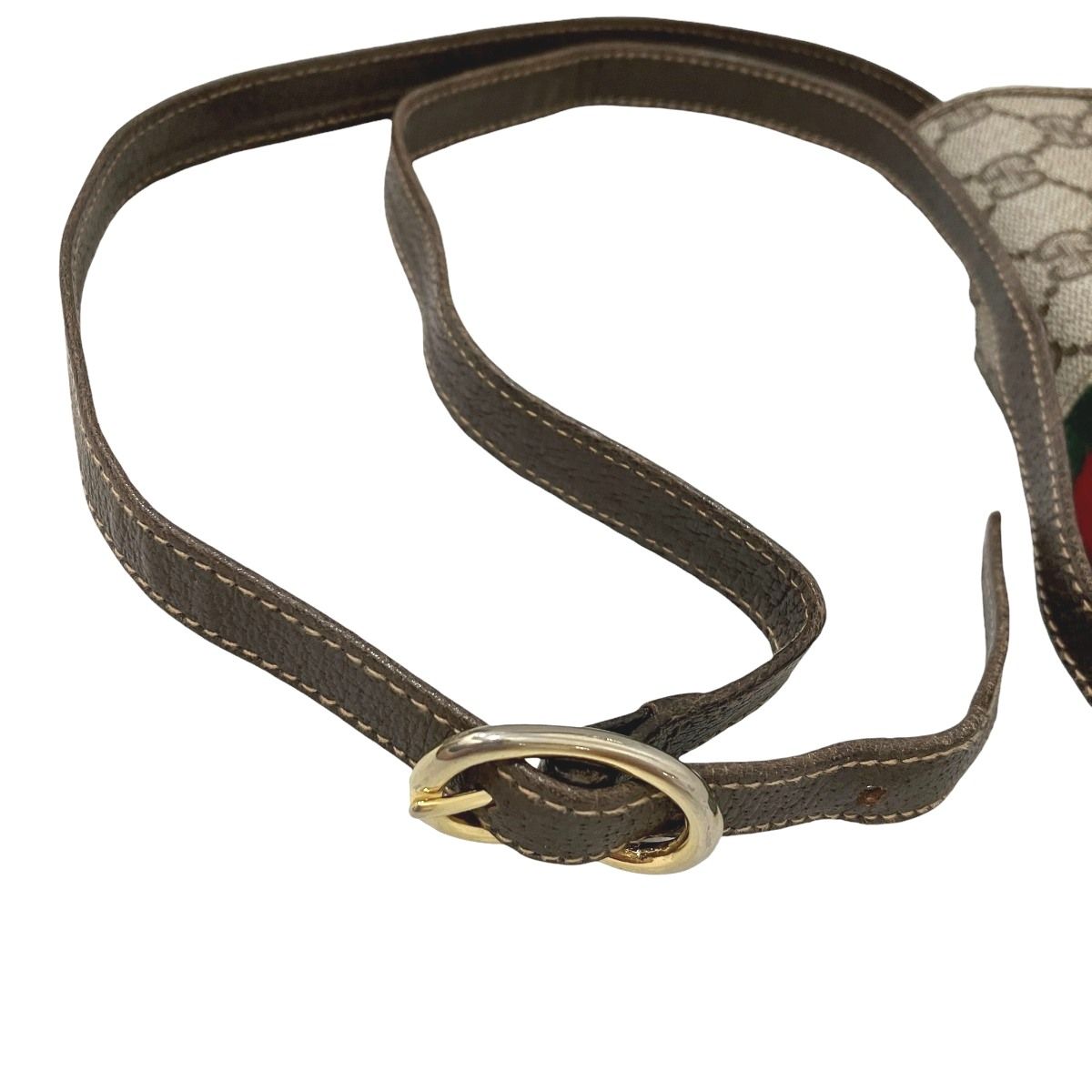 Gucci Sherry Line Old Gucci PVC Shoulder Bag