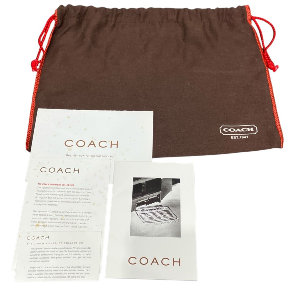 COACH Signature Canvas Shoulder Bag