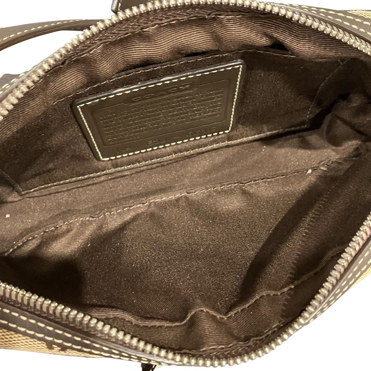 COACH Signature Canvas Shoulder Bag