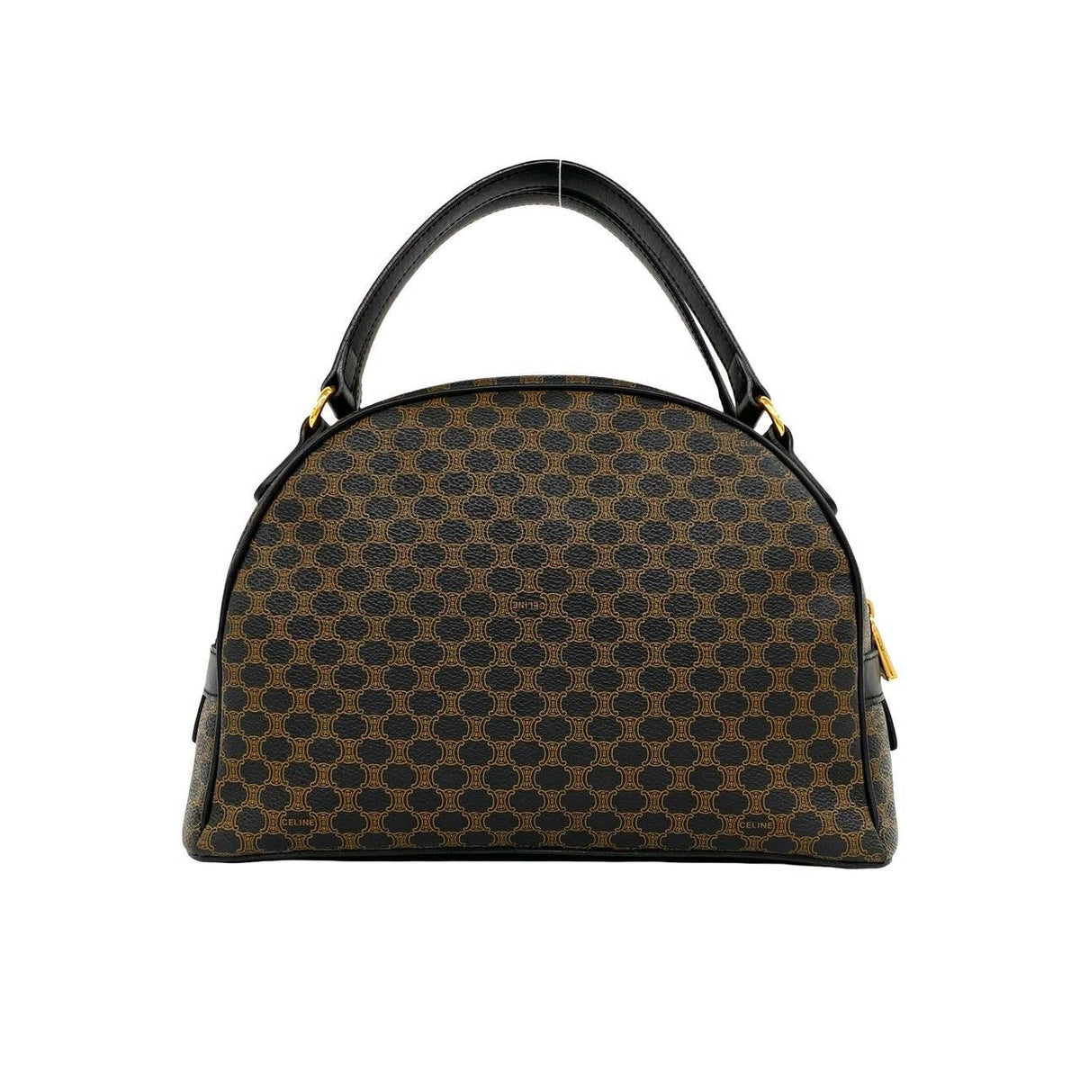 Celine Macadam Blazon PVC Leather Handbag