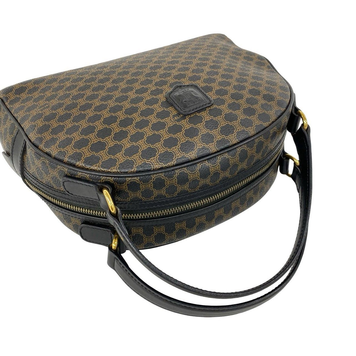 Celine Macadam Blazon PVC Leather Handbag