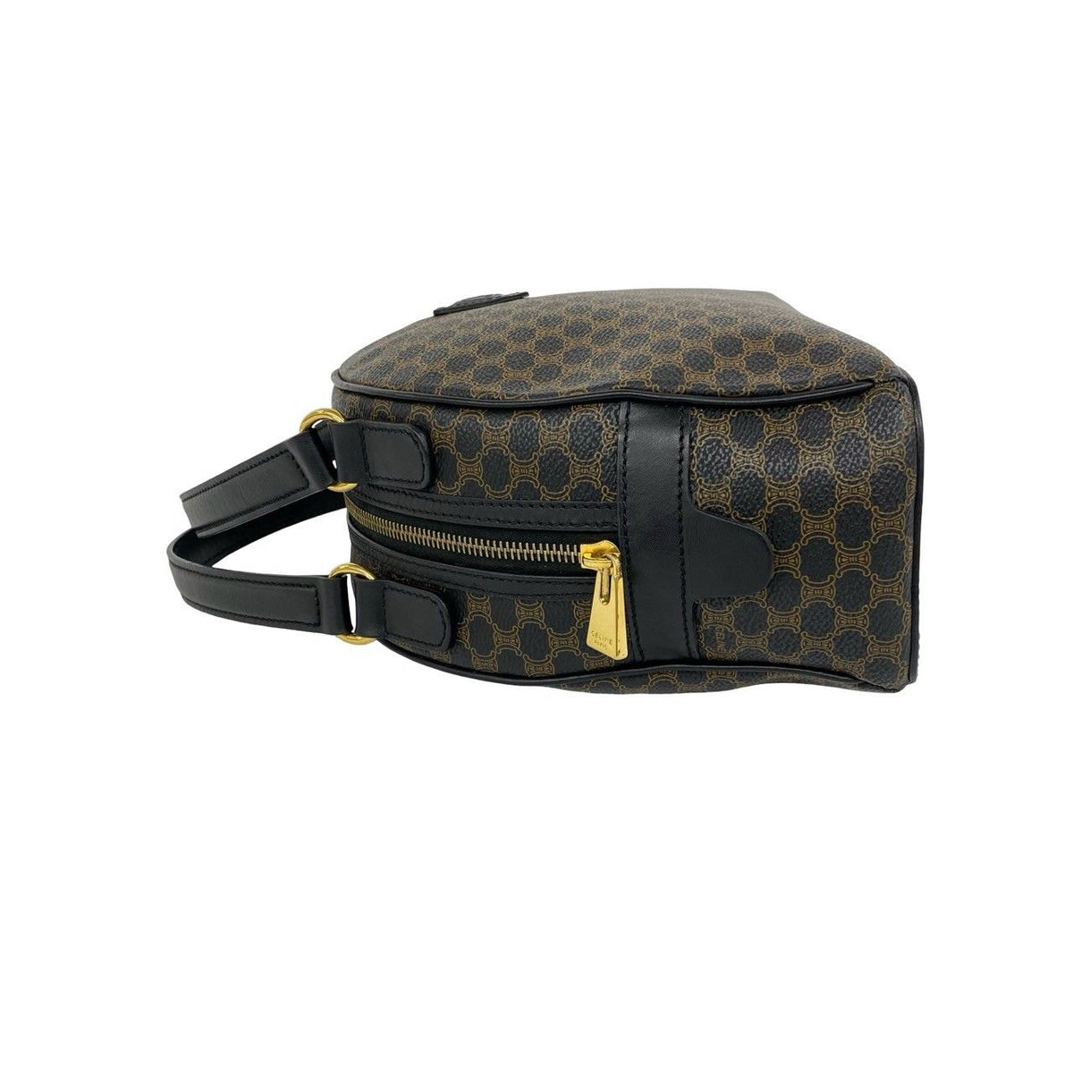 Celine Macadam Blazon PVC Leather Handbag
