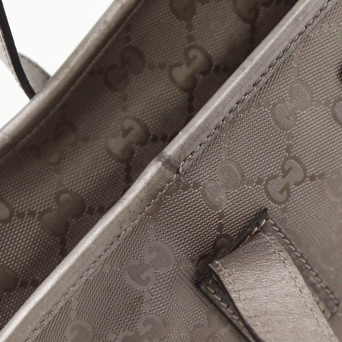 Gucci GG Imprime Coated Canvas Tote Bag