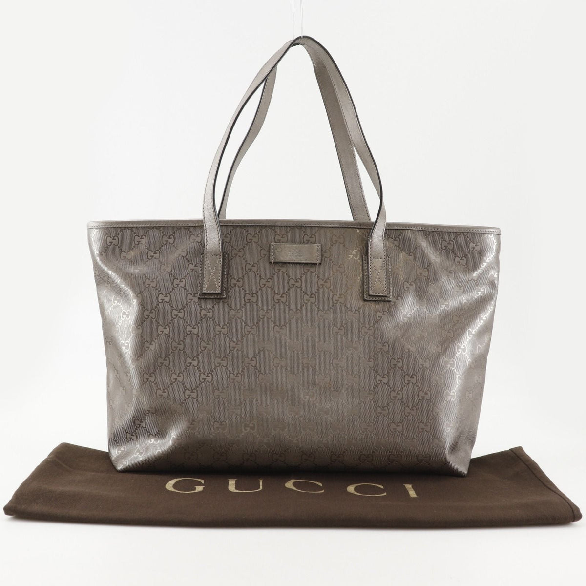 Gucci GG Imprime Coated Canvas Tote Bag