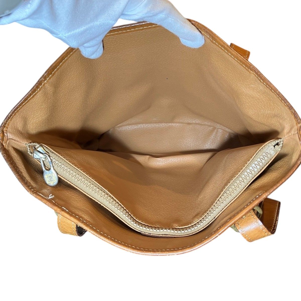 CELINE Macadam PVC Leather Tote Bag
