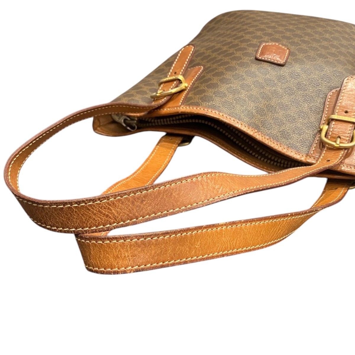 CELINE Macadam PVC Leather Tote Bag