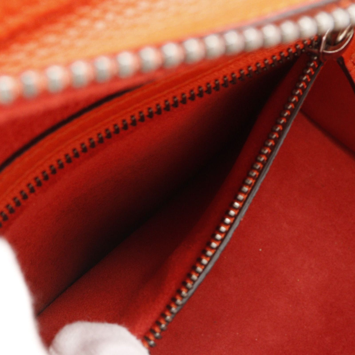 CELINE Luggage Micro Shopper Leather Handbag