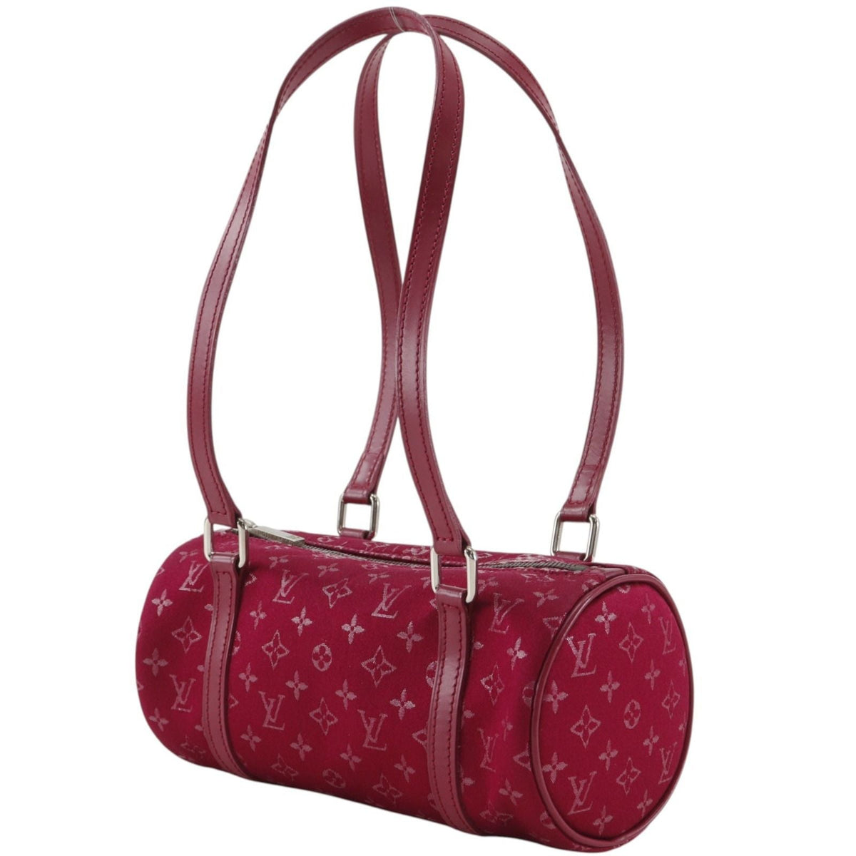 Louis Vuitton Little Papillon Monogram Satin Handbag