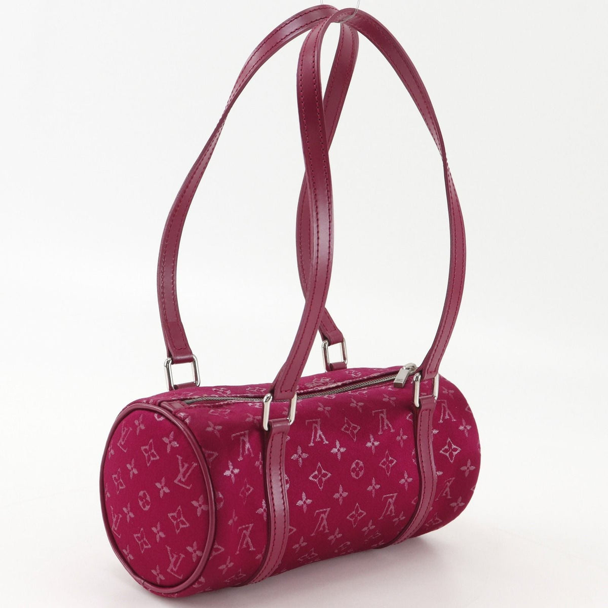 Louis Vuitton Little Papillon Monogram Satin Handbag