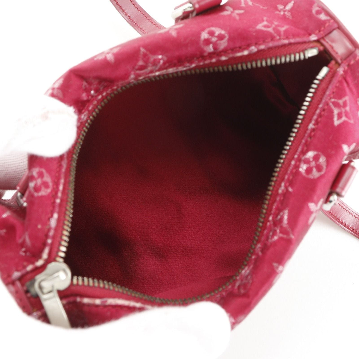 Louis Vuitton Little Papillon Monogram Satin Handbag