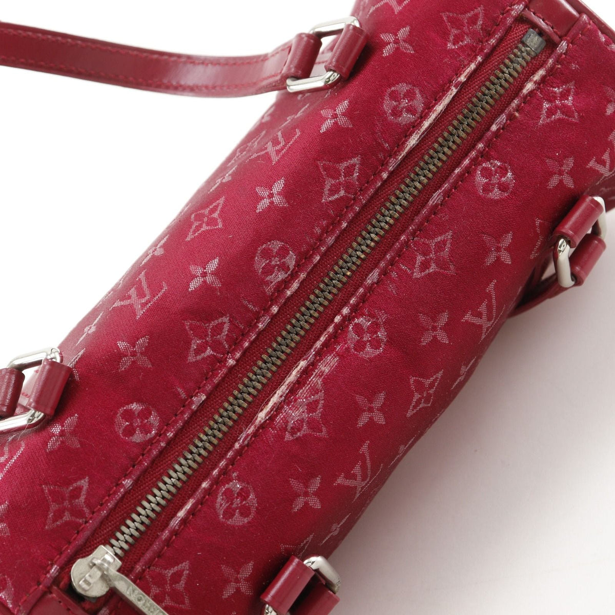 Louis Vuitton Little Papillon Monogram Satin Handbag