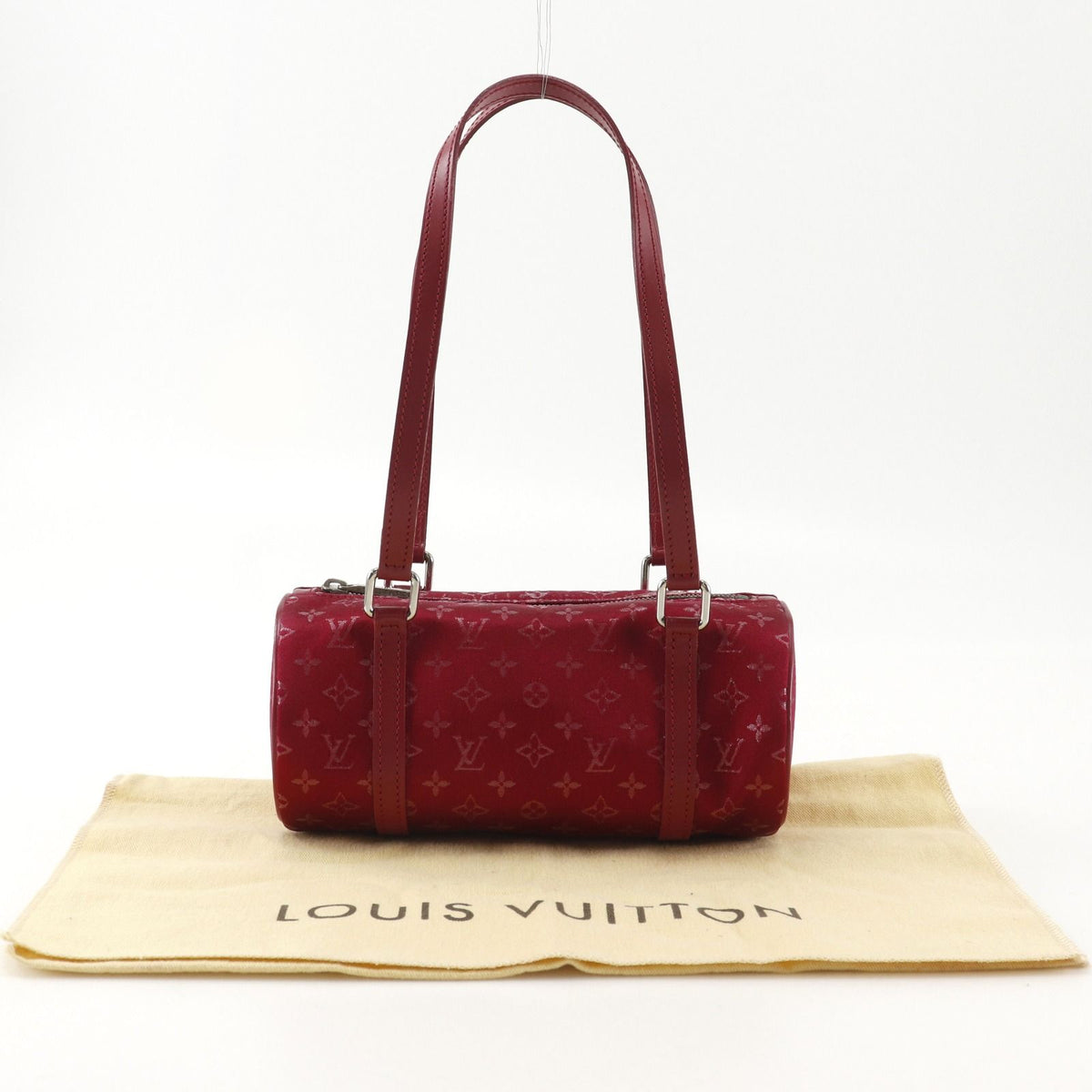 Louis Vuitton Little Papillon Monogram Satin Handbag