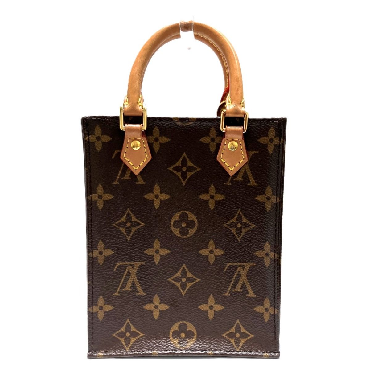 Louis Vuitton Petit Sac Plat Monogram Tote Bag