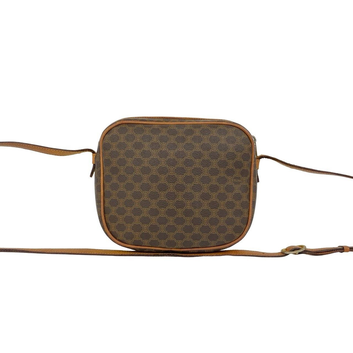 Celine Macadam Blazon PVC Leather Shoulder Bag
