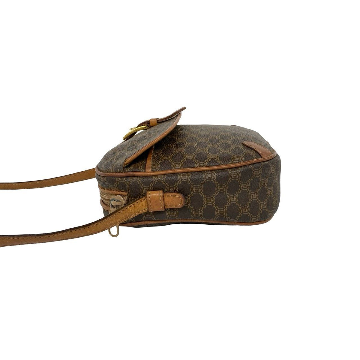 Celine Macadam Blazon PVC Leather Shoulder Bag