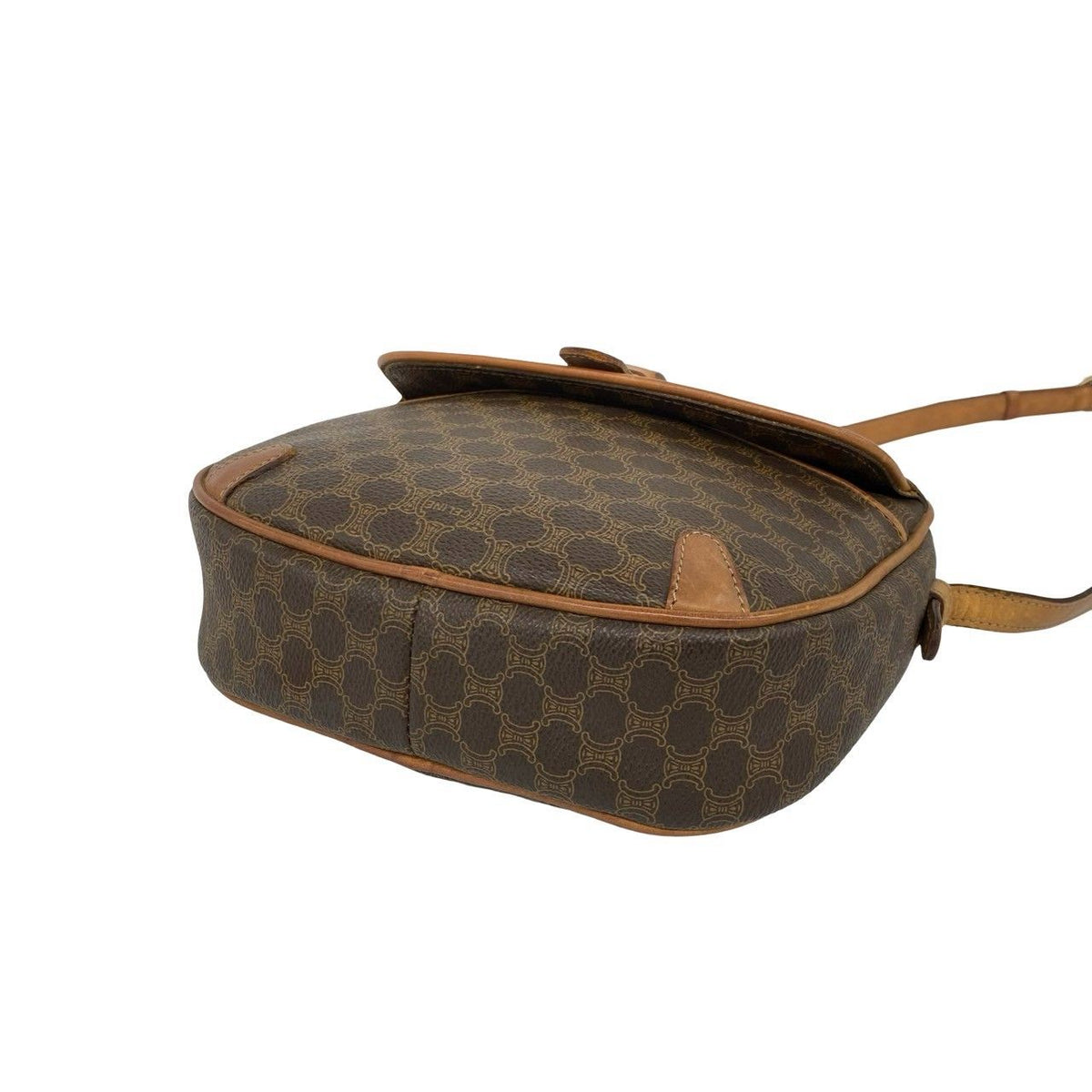 Celine Macadam Blazon PVC Leather Shoulder Bag