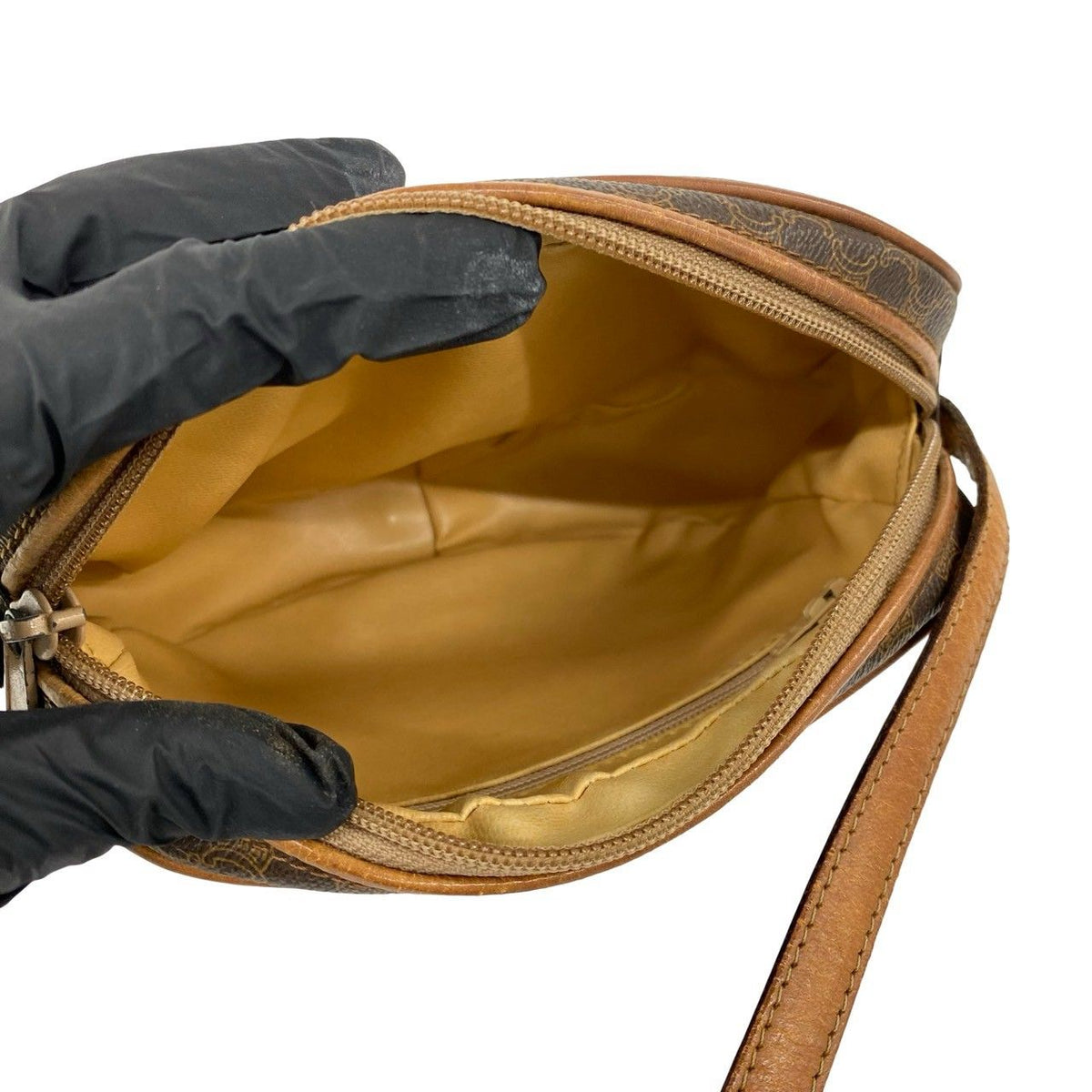 Celine Macadam Blazon PVC Leather Shoulder Bag