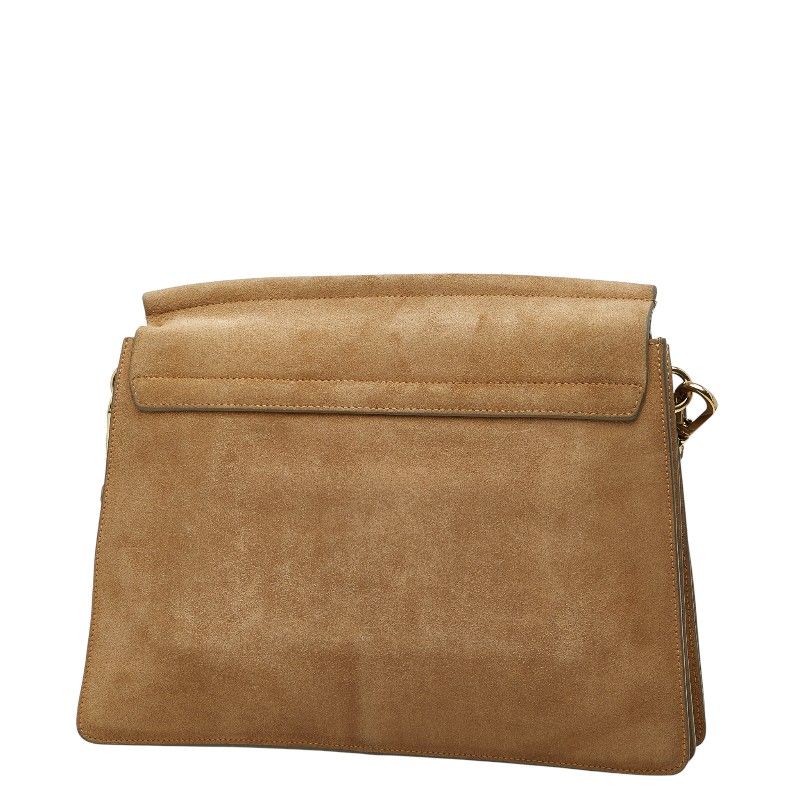 Chloe Faye Suede Leather Shoulder Bag