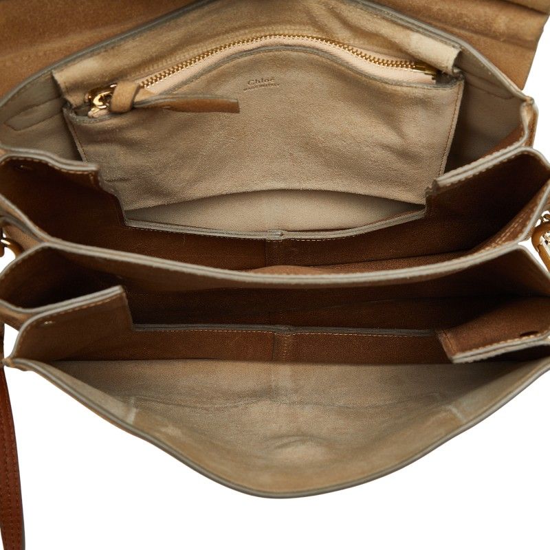 Chloe Faye Suede Leather Shoulder Bag