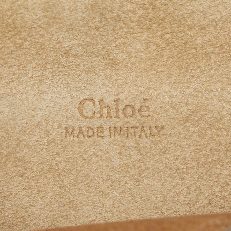 Chloe Faye Suede Leather Shoulder Bag