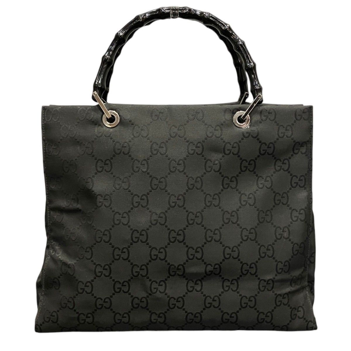 Gucci Bamboo GG Nylon Tote Bag