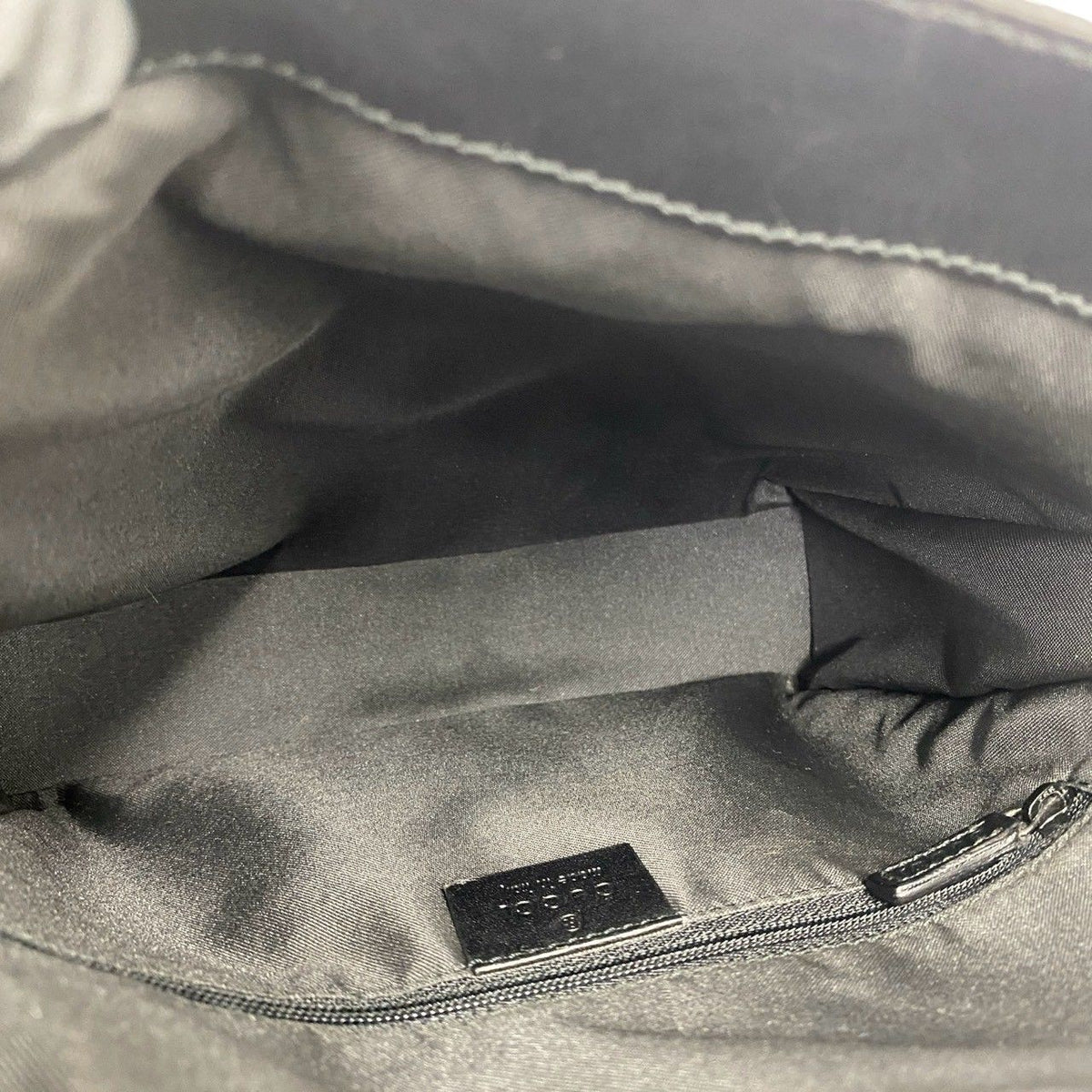 Gucci Jackie Canvas Leather Shoulder Bag