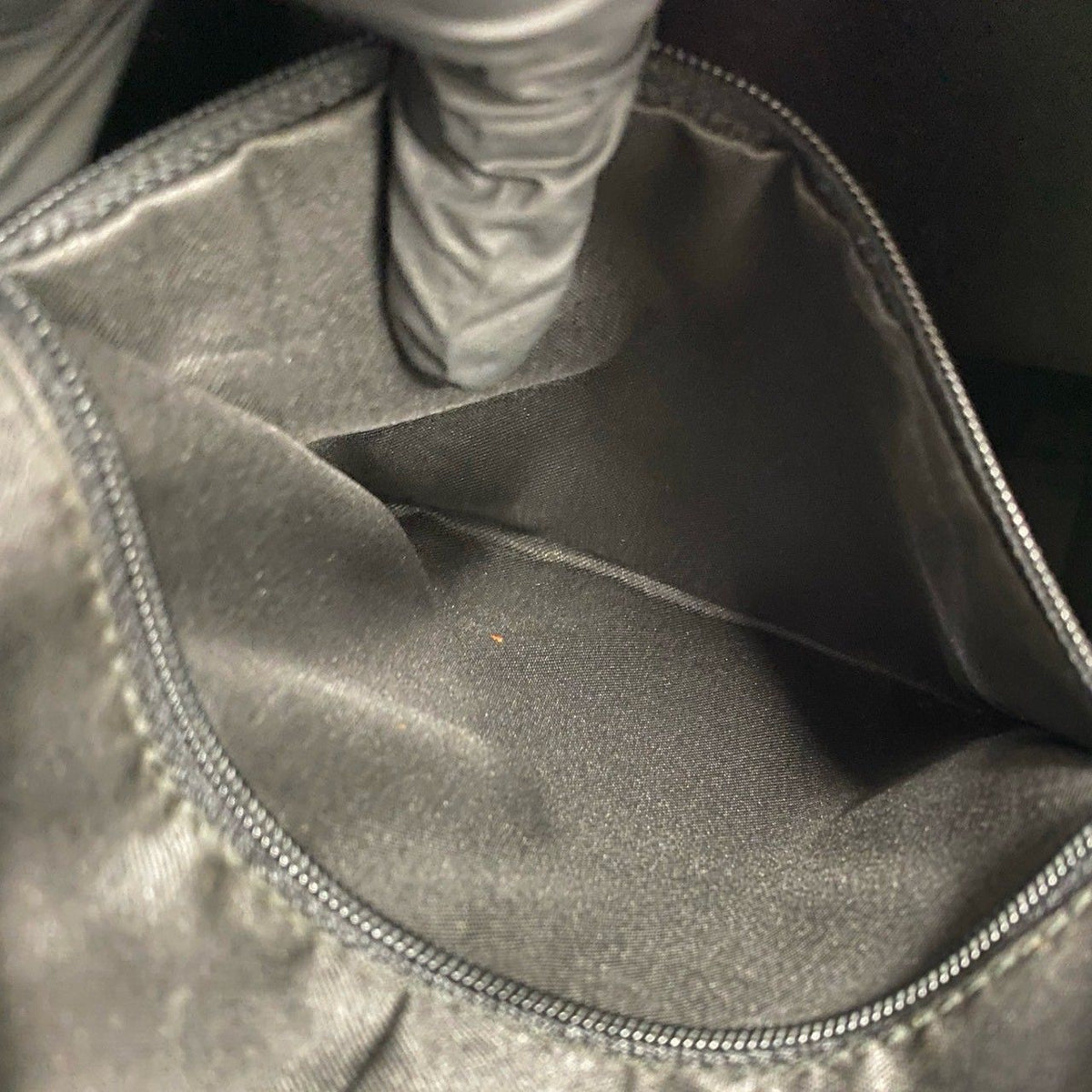 Gucci Jackie Canvas Leather Shoulder Bag