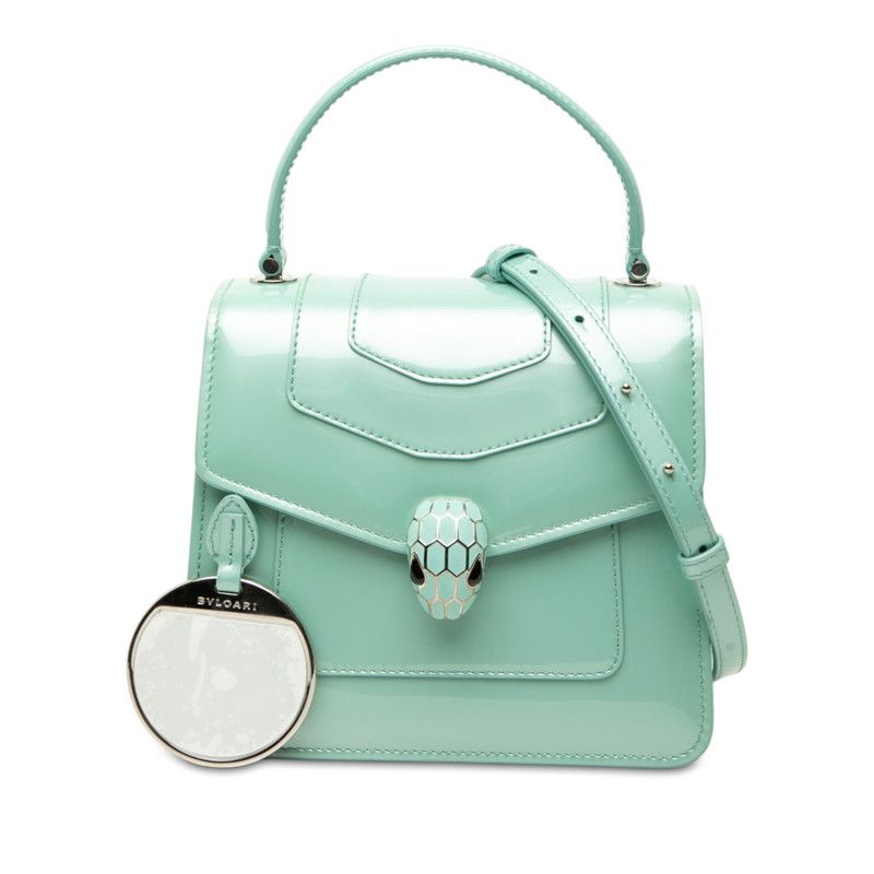 Bvlgari Serpenti Forever Enamel 2way Shoulder Bag
