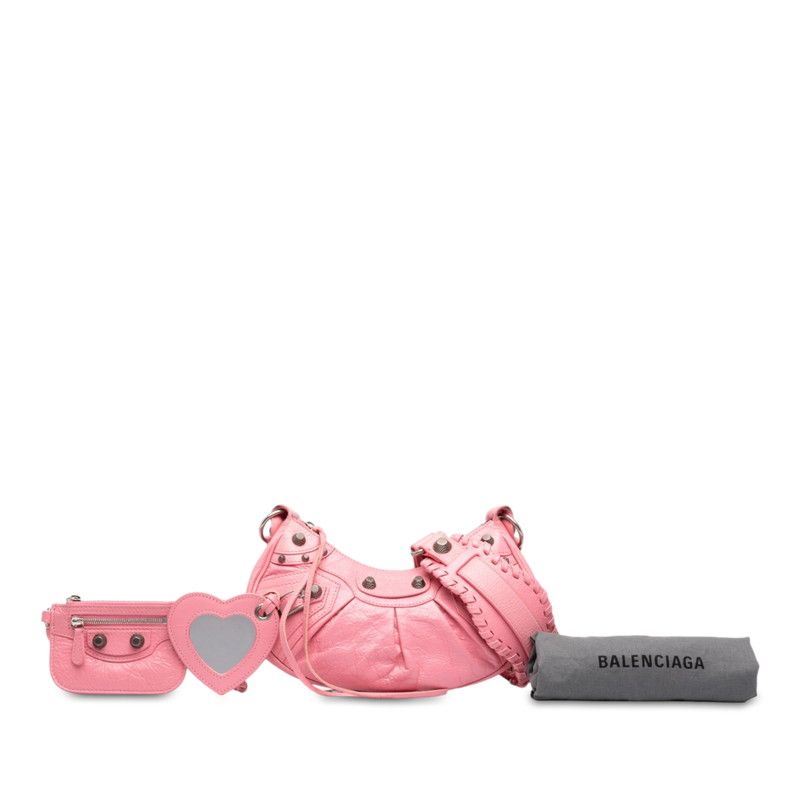 Balenciaga Le Cagole XS Leather Shoulder Bag