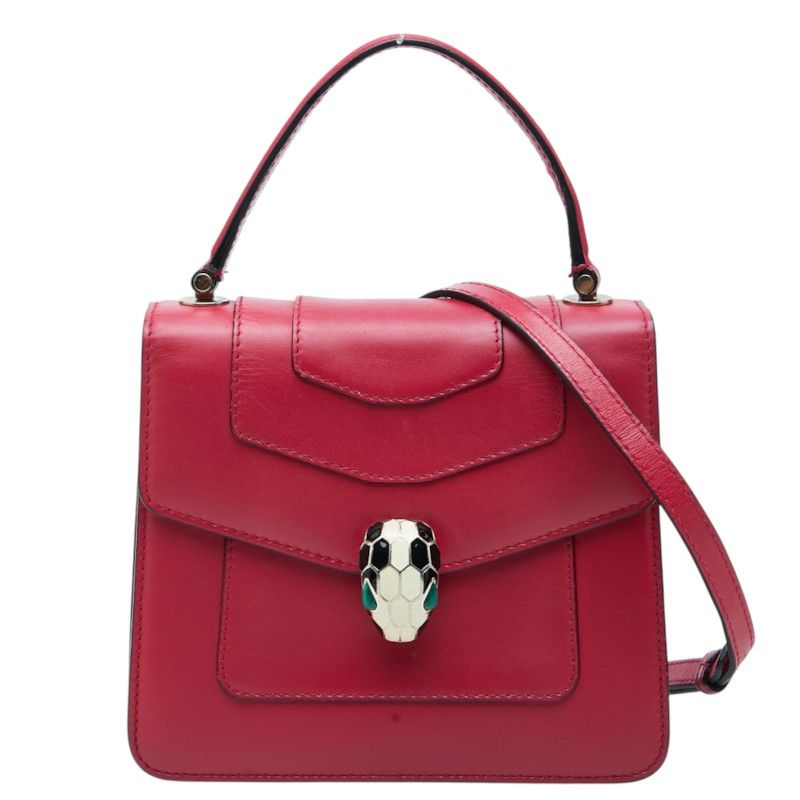 Bvlgari Serpenti Forever Leather 2way Bag